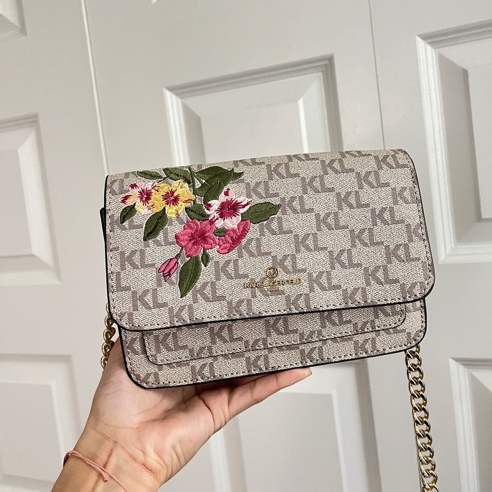 Karl Lagerfeld classic crossbody purse monogram